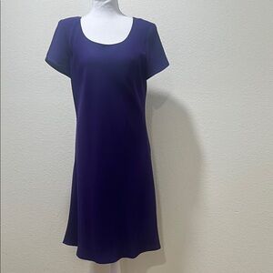 Elegant Purple Women's Dress